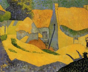 保羅 塞律西埃 Yellow Farm at Pouldu 保羅 塞律西埃 Yellow Farm at Pouldu